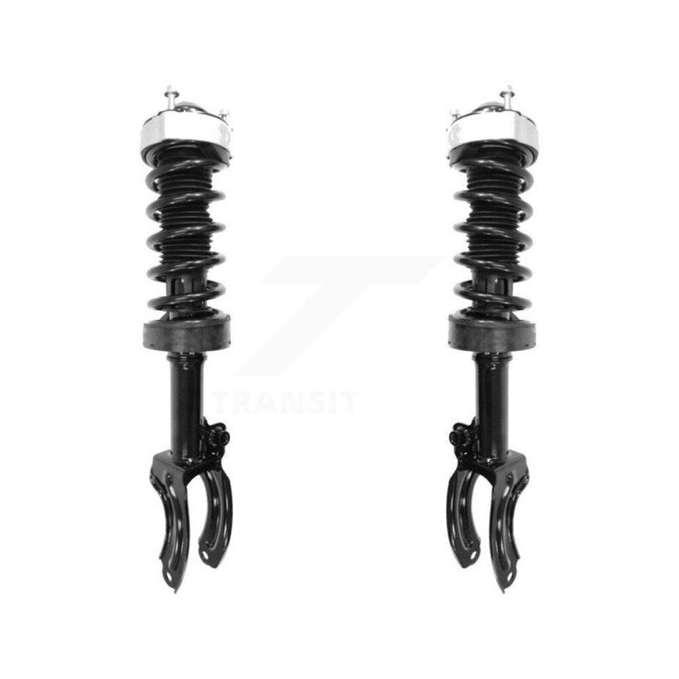 Front Complete Suspension Shocks Strut And Coil Spring Mount Assemblies Kit For 2011-2017 Volkswagen Touareg Models Without Air K78A-100378