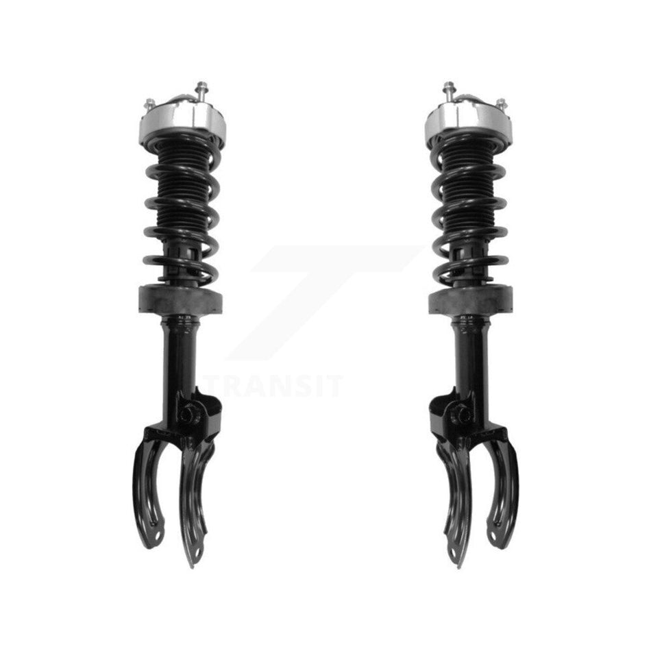 Front Complete Suspension Shocks Strut And Coil Spring Mount Assemblies Kit For 2011-2018 Porsche Cayenne Without Air K78A-100379