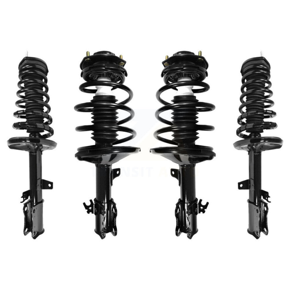 Front Rear Complete Suspension Shocks Strut And Coil Spring Mount Assemblies Kit For Toyota Camry Solara Excludes V6 Engine K78A-100400