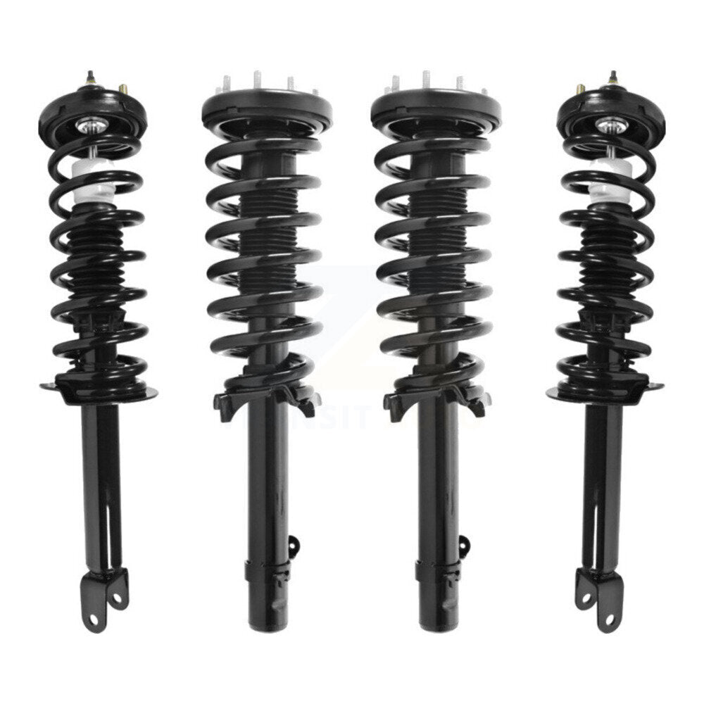 Front Rear Complete Strut And Coil Spring Kit For 2008-2012 Honda Accord Sedan with 3.5L K78A-100508