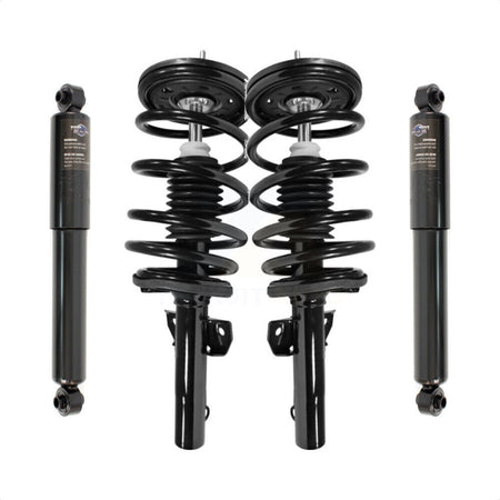 Front Rear Complete Suspension Shocks Strut And Coil Spring Mount Assemblies Kit For Ford Windstar Excludes Handivan Models - Left Right Side (Driver Passenger) K78M-100017 by Transit Auto