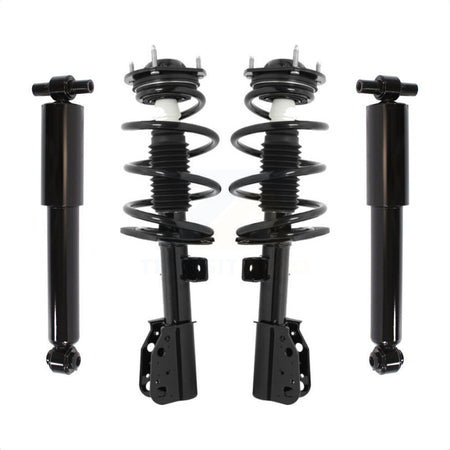 Front Rear Complete Suspension Shocks Strut And Coil Spring Mount Assemblies Kit For Chevrolet Traverse GMC Acadia Buick Enclave Limited - Left Right Side (Driver Passenger) K78M-100031 by Transit Auto