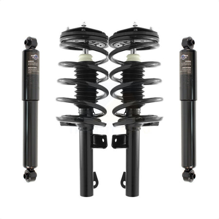 Front Rear Complete Suspension Shocks Strut And Coil Spring Mount Assemblies Kit For 2004-2007 Ford Freestar Mercury Monterey - Left Right Side (Driver Passenger) K78M-100170 by Transit Auto