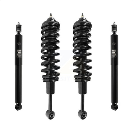 Front Rear Complete Suspension Shocks Strut And Coil Spring Mount Assemblies Kit For Toyota FJ Cruiser 4Runner - Left Right Side (Driver Passenger) K78M-100187 by Transit Auto