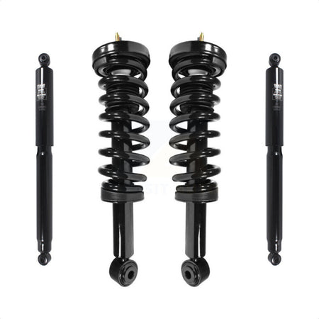 Front Rear Complete Suspension Shocks Strut And Coil Spring Mount Assemblies Kit For Ford F-150 Excludes Wheel Drive Torsion Left Right Side (Driver Passenger) K78M-100217 by Transit Auto