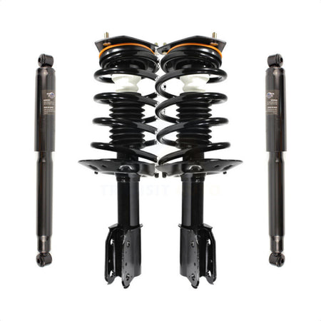 Front Rear Complete Suspension Shocks Strut And Coil Spring Mount Assemblies Kit For Pontiac Montana Oldsmobile Silhouette Trans Sport Without Automatic Air Leveling System - K78M-100228 by Transit Auto