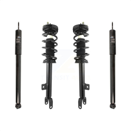 Front Rear Complete Suspension Shocks Strut And Coil Spring Mount Assemblies Kit For Chrysler 300 Excludes All Wheel Drive V8 Engine S Limited Models - Left Right Side K78M-100295 by Transit Auto