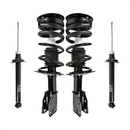 Front Rear Complete Suspension Shocks Strut And Coil Spring Mount Assemblies Kit For 1999-2005 Chevrolet Cavalier Pontiac Sunfire Second Edition Design - Left Right Side K78M-100314 by Transit Auto