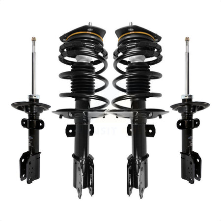 Front Rear Complete Suspension Shocks Strut And Coil Spring Mount Assemblies Kit For 2004-2008 Pontiac Grand Prix With 17" Factory Wheels or 18" Left Right K78M-100320 by Transit Auto