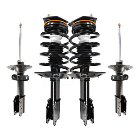 Front Rear Complete Suspension Shocks Strut And Coil Spring Mount Assemblies Kit For Chevrolet Impala Oldsmobile Intrigue - Left Right Side (Driver Passenger) K78M-100321 by Transit Auto