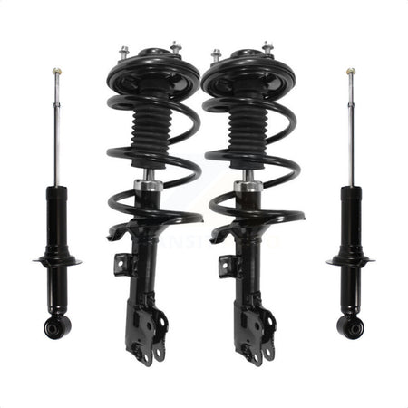 Front Rear Complete Suspension Shocks Strut And Coil Spring Mount Assemblies Kit For Mitsubishi Lancer Excludes GTS Evolution Ralliart Models Left Right Driver Passenger Side K78M-100340 by Transit Auto