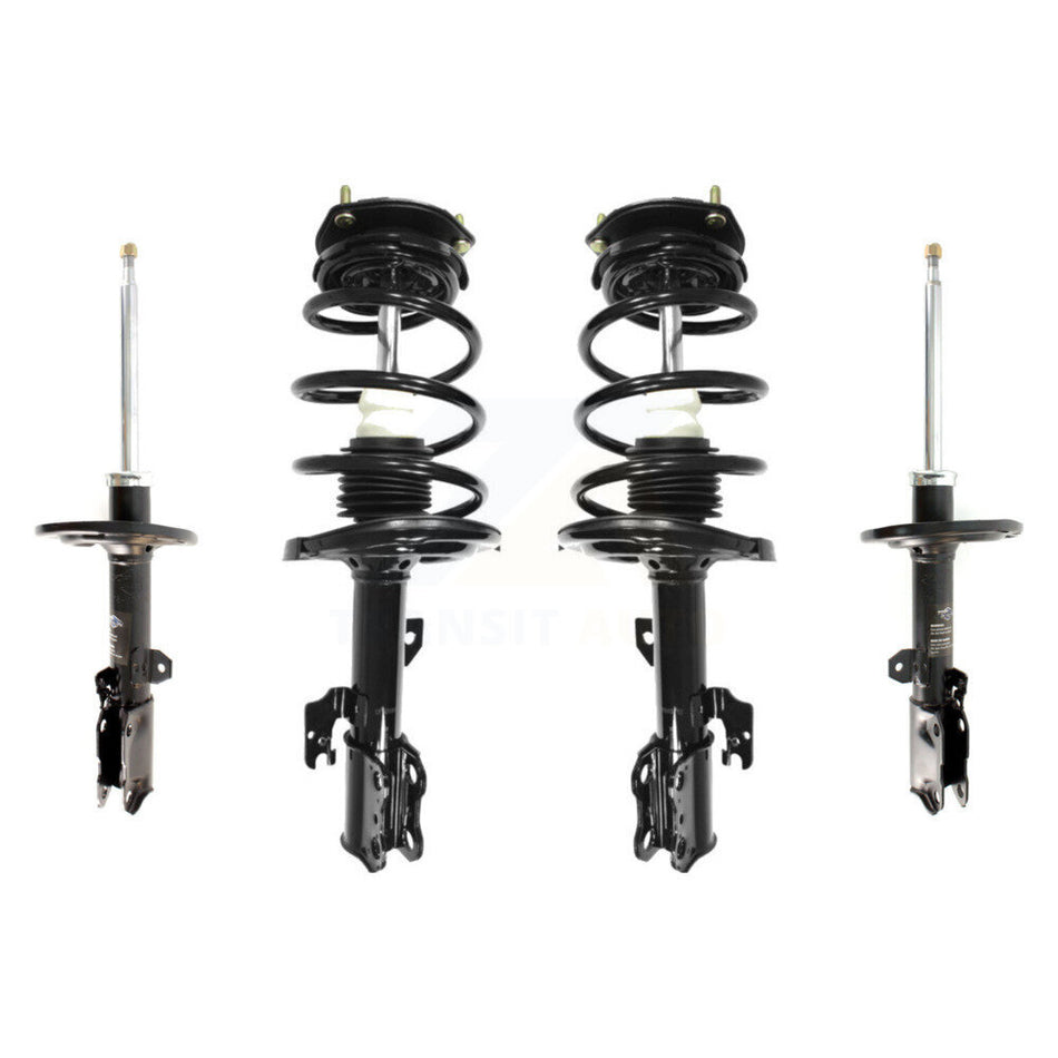 Front Rear Complete Suspension Shocks Strut And Coil Spring Mount Assemblies Kit For Toyota Camry Solara - Left Right Side (Driver Passenger) K78M-100351