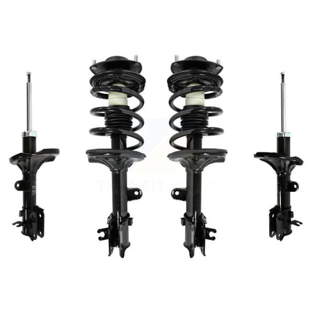 Front Rear Complete Suspension Shocks Strut And Coil Spring Mount Assemblies Kit For Kia Sportage Hyundai Tucson - Left Right Side (Driver Passenger) K78M-100358 by Transit Auto