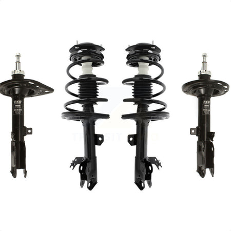 Front Rear Complete Suspension Shocks Strut And Coil Spring Mount Assemblies Kit For Toyota Camry Excludes SE Models - Left Right Side (Driver Passenger) K78M-100359 by Transit Auto