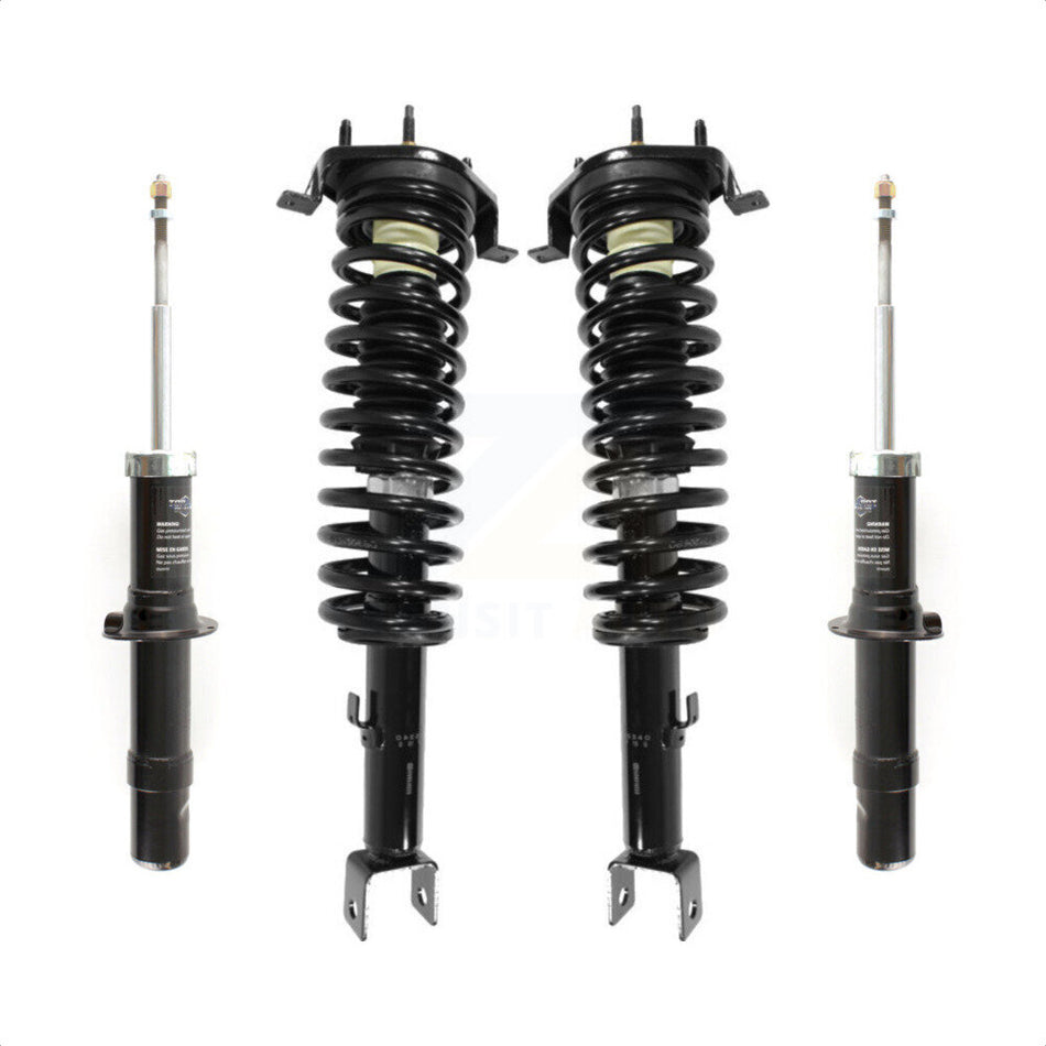 Front Rear Complete Suspension Shocks Strut And Coil Spring Mount Assemblies Kit For 2001-2006 Chrysler Sebring Dodge Stratus Excludes Coupe Convertible Models Sedan - K78M-100366