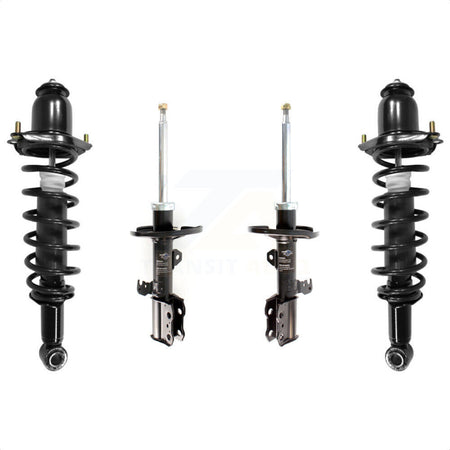 Front Rear Complete Suspension Shocks Strut And Coil Spring Mount Assemblies Kit For 2003-2008 Toyota Corolla - Left Right Side (Driver Passenger) K78M-100397 by Transit Auto