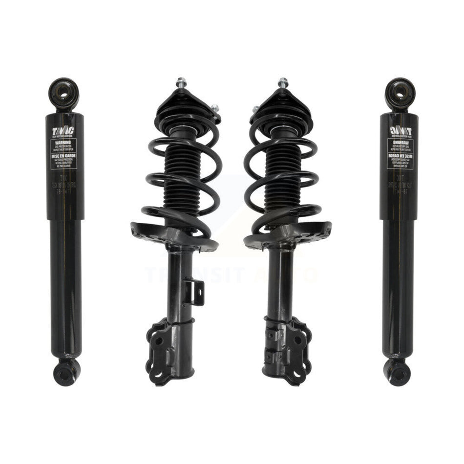 Front Rear Strut Coil Spring Kit For 2013-2017 Hyundai Elantra GT Excludes Sedan Models K78M-100412