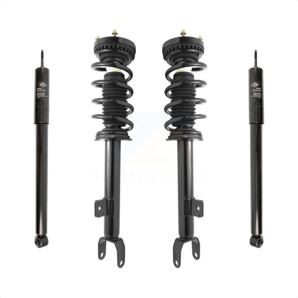 Front Rear Strut And Coil Spring Kit For Dodge Charger Fits SE (12-13) SXT Plus (14-23) K78M-100418