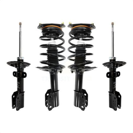 Front Rear Complete Suspension Shocks Strut And Coil Spring Mount Assemblies Kit For Chevrolet Impala Without Police or Taxi Package - Left Right Side (Driver Passenger) K78M-100421 by Transit Auto