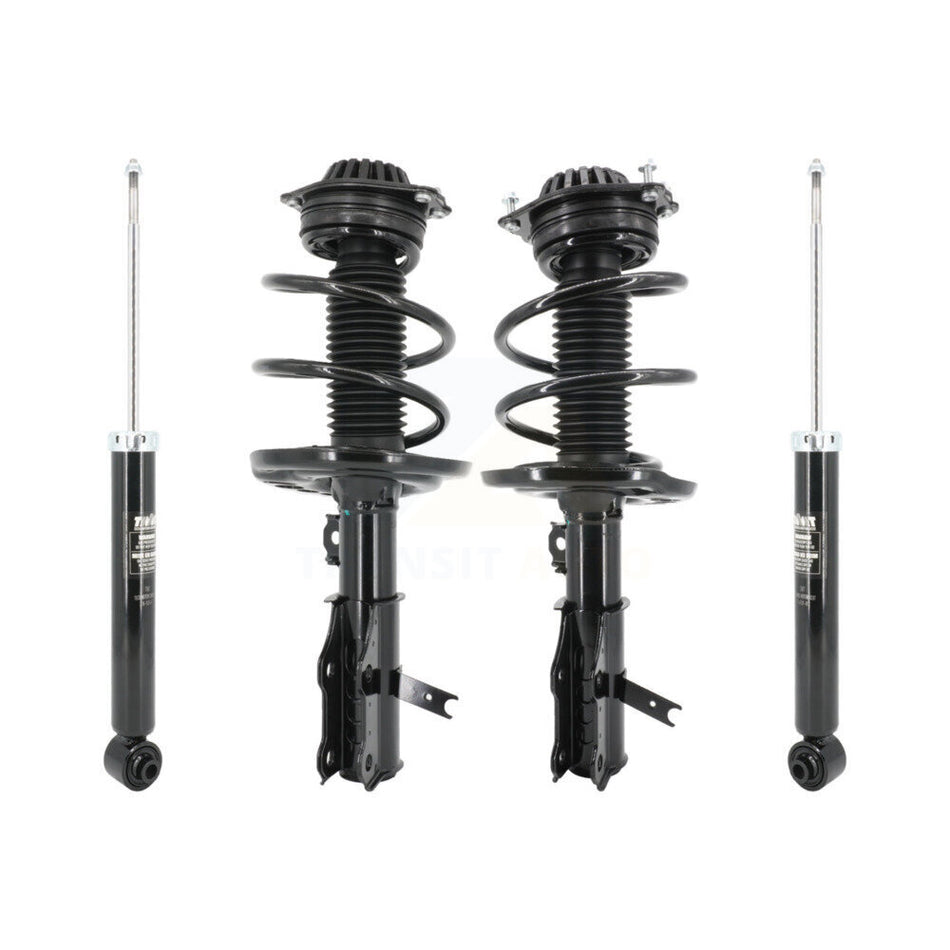 Front Rear Complete Shocks Strut Coil Spring Assembly Kit For 2016-2023 Chevrolet Malibu K78M-100428