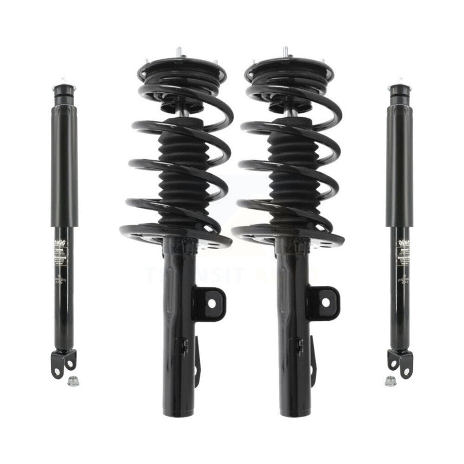 Front Rear Complete Strut Coil Spring Kit For 2010-2012 Ford Flex Excludes Turbo Models K78M-100436