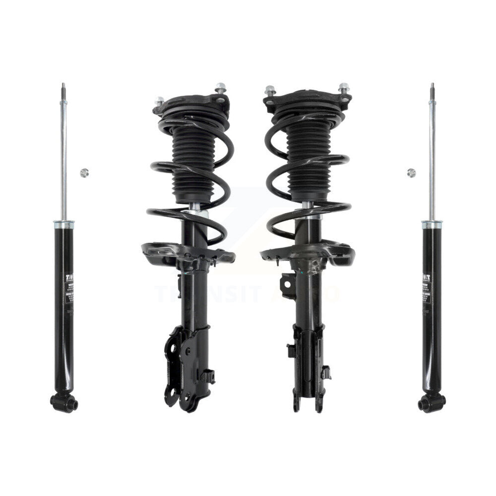 Front Rear Complete Shocks Strut Coil Spring Assembly Kit For Hyundai Elantra Kia Forte K78M-100445