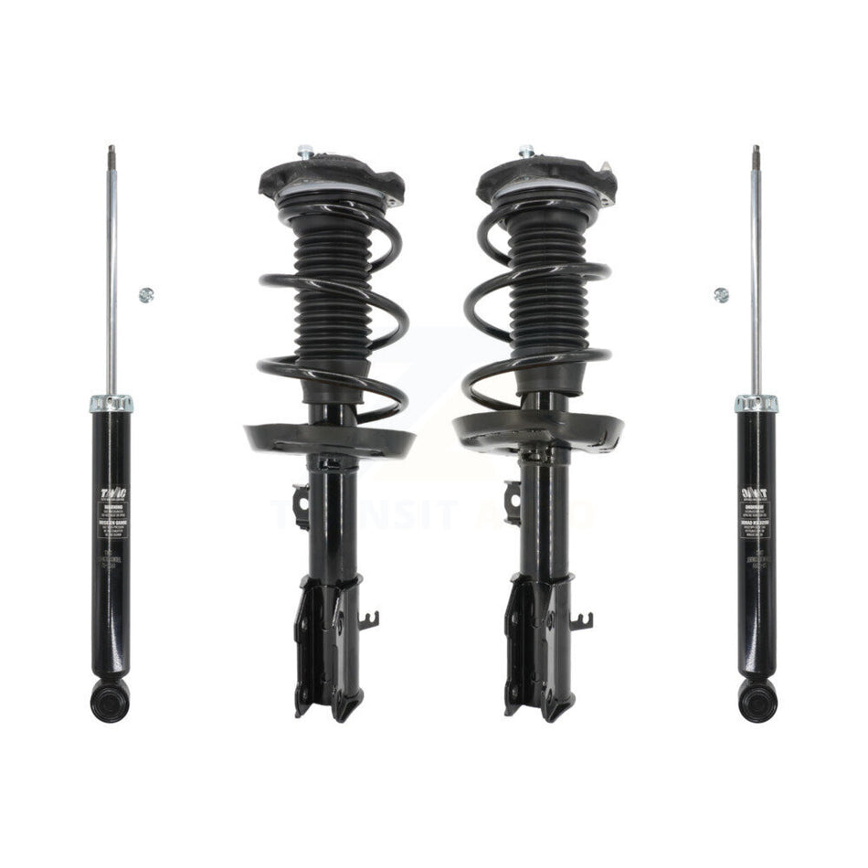 Front Rear Complete Shocks Strut Coil Spring Assembly Kit For 2016-2019 Chevrolet Cruze K78M-100446