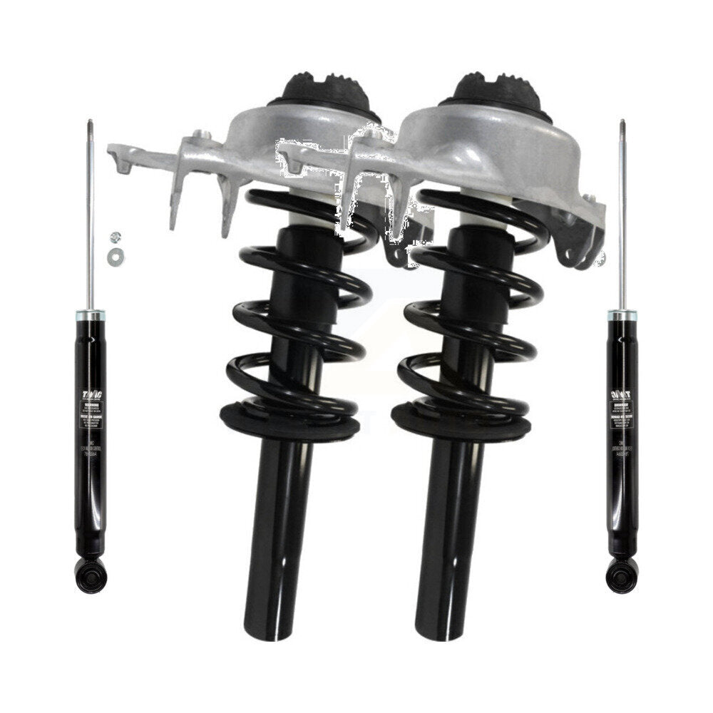 Front Rear Strut & Spring Kit For 09-17 Audi Q5 Without Electronic Adjustable Suspension K78M-100447