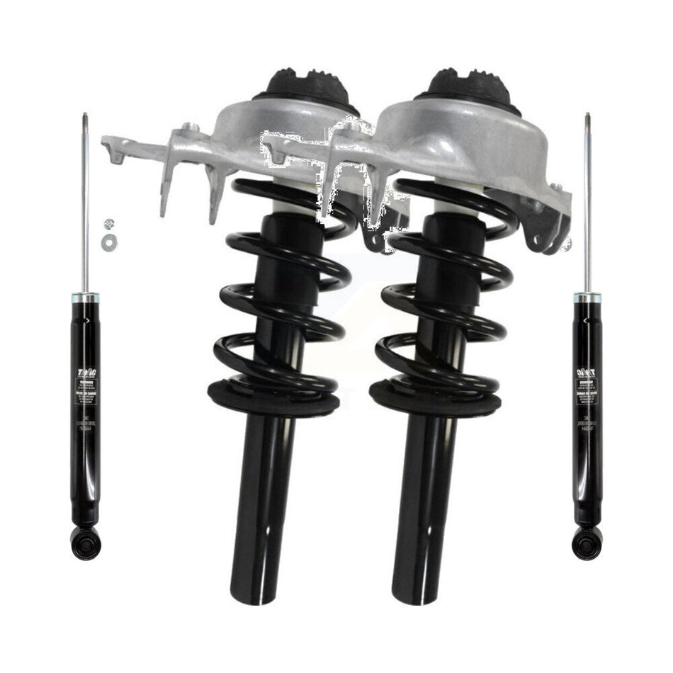 Front Rear Strut & Spring Kit For 09-17 Audi Q5 Without Electronic Adjustable Suspension K78M-100447