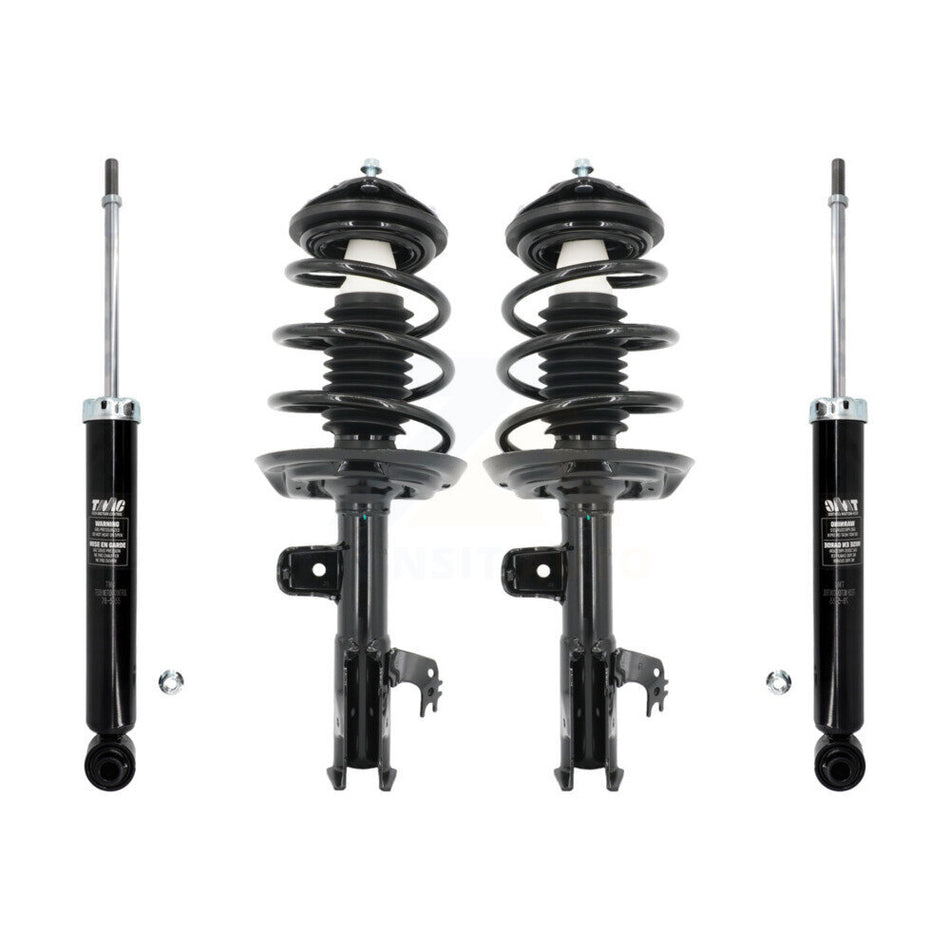 Front Rear Complete Shocks Strut And Coil Spring Mount Assemblies Kit For Toyota Camry K78M-100448