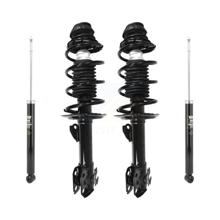 Front Rear Complete Shocks Strut & Coil Spring Assemblies Kit For 2015-2018 Toyota Yaris K78M-100450