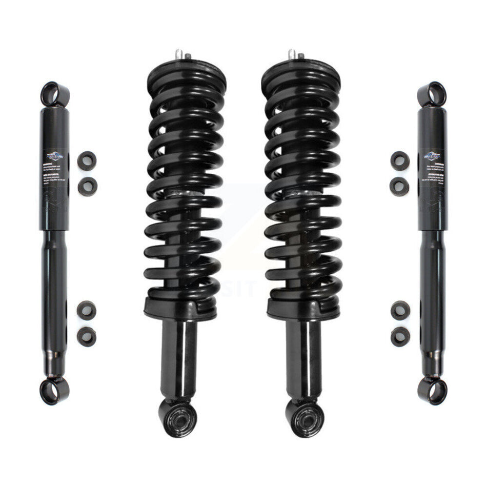 Front Rear Complete Shocks Strut And Coil Spring Mount Assemblies Kit For Toyota Tacoma K78M-100452