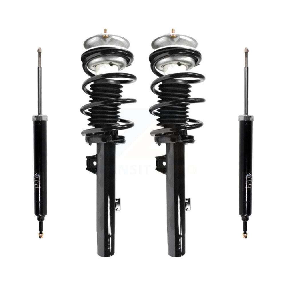 Front Rear Shocks Strut Coil Spring Kit For 2009 BMW 328i E93 body code with Convertible K78M-100455