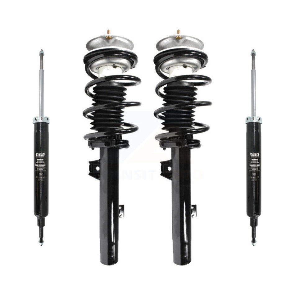 Front Rear Shocks Strut Coil Spring Kit For 2009 BMW 328i E93 body code with Convertible K78M-100455
