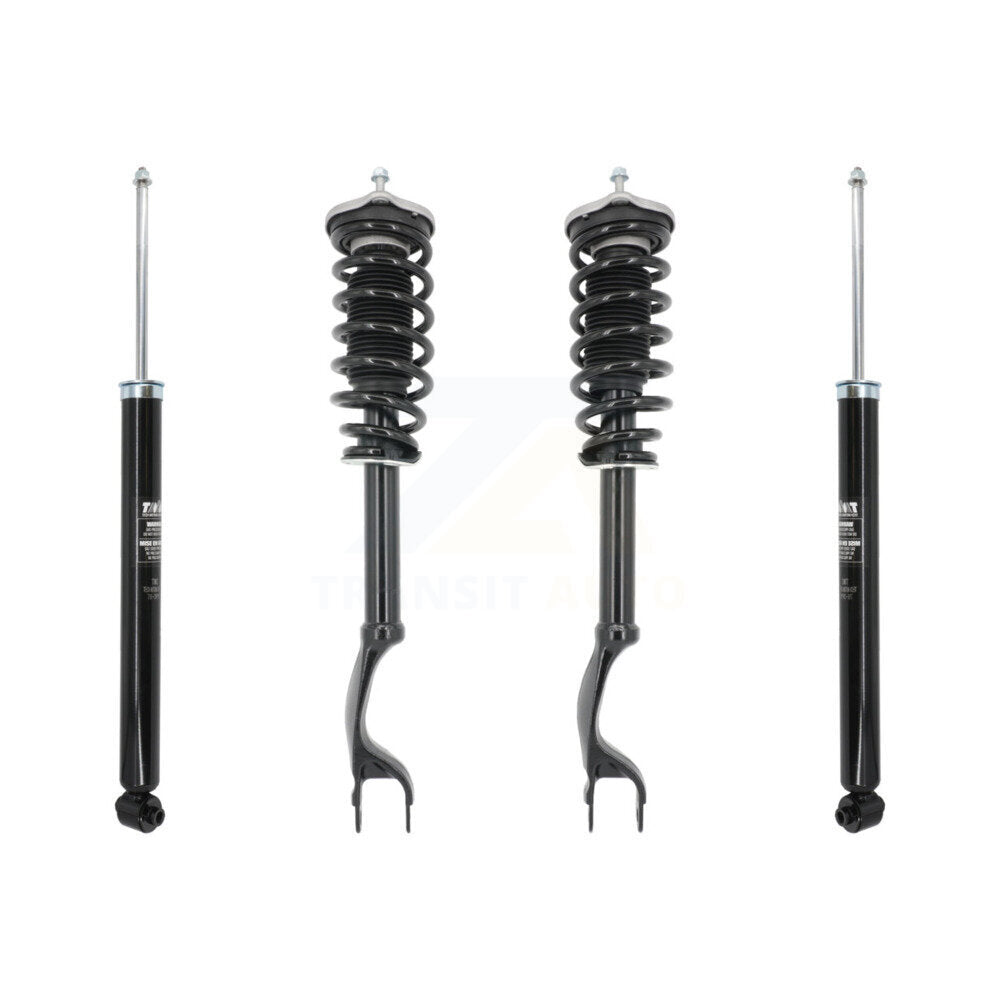 Front Rear Complete Shocks Strut Coil Spring Kit For 2018-2020 Mercedes-Benz C300 4Matic K78M-100464