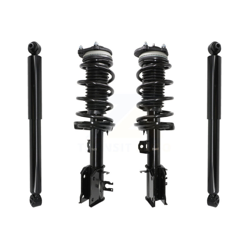 Front Rear Complete Shocks Strut Coil Spring Mount Kit For 2015-2022 Ram ProMaster City K78M-100467