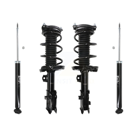 Front Rear Complete Shocks Strut & Coil Spring Mount Assemblies Kit For Hyundai Elantra K78M-100469