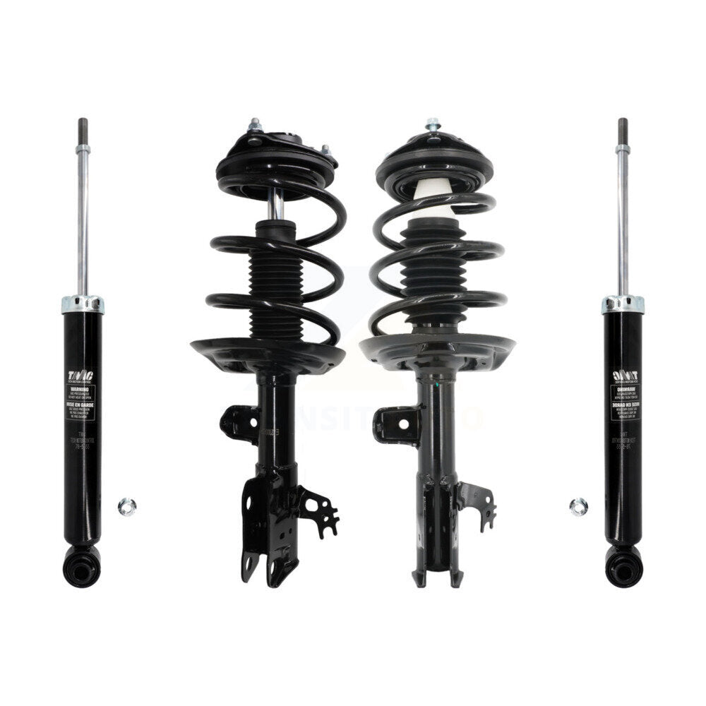 Front Rear Complete Shocks Strut And Coil Spring Mount Assemblies Kit For Toyota Camry K78M-100472