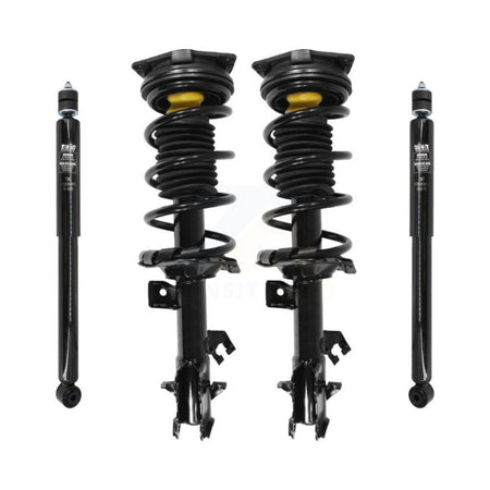 Front Rear Complete Shocks Strut & Coil Spring Mount Kit For 2009-2014 Nissan Cube Wagon K78M-100474