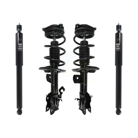 Front Rear Complete Shocks Strut & Coil Spring Assemblies Kit For 2011-2017 Nissan LEAF K78M-100476