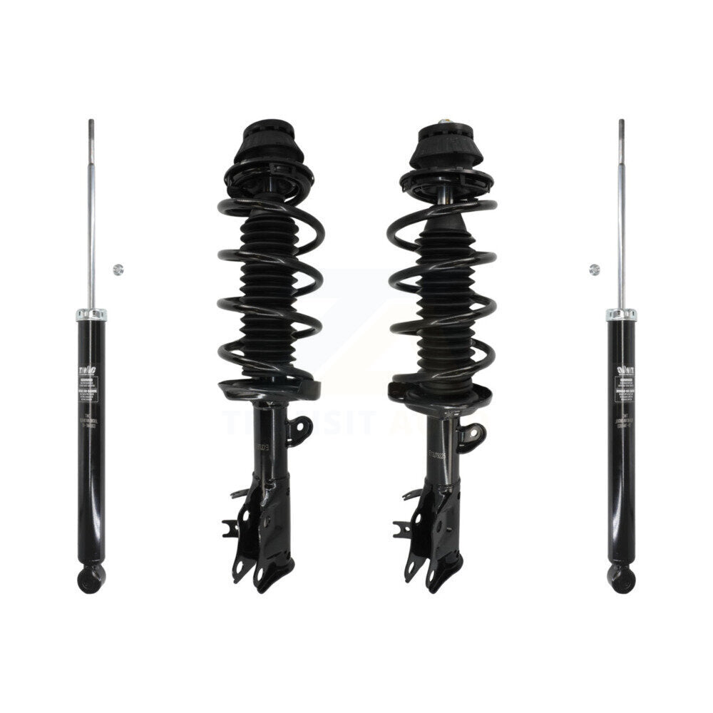 Front Rear Complete Strut And Coil Spring Kit For 2016-2022 Honda HR-V FWD Excludes AWD K78M-100482