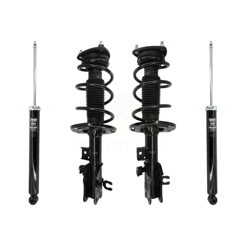 Front Rear Complete Shocks Strut And Coil Spring Assemblies Kit For 2016-2021 Mazda CX-3 K78M-100483