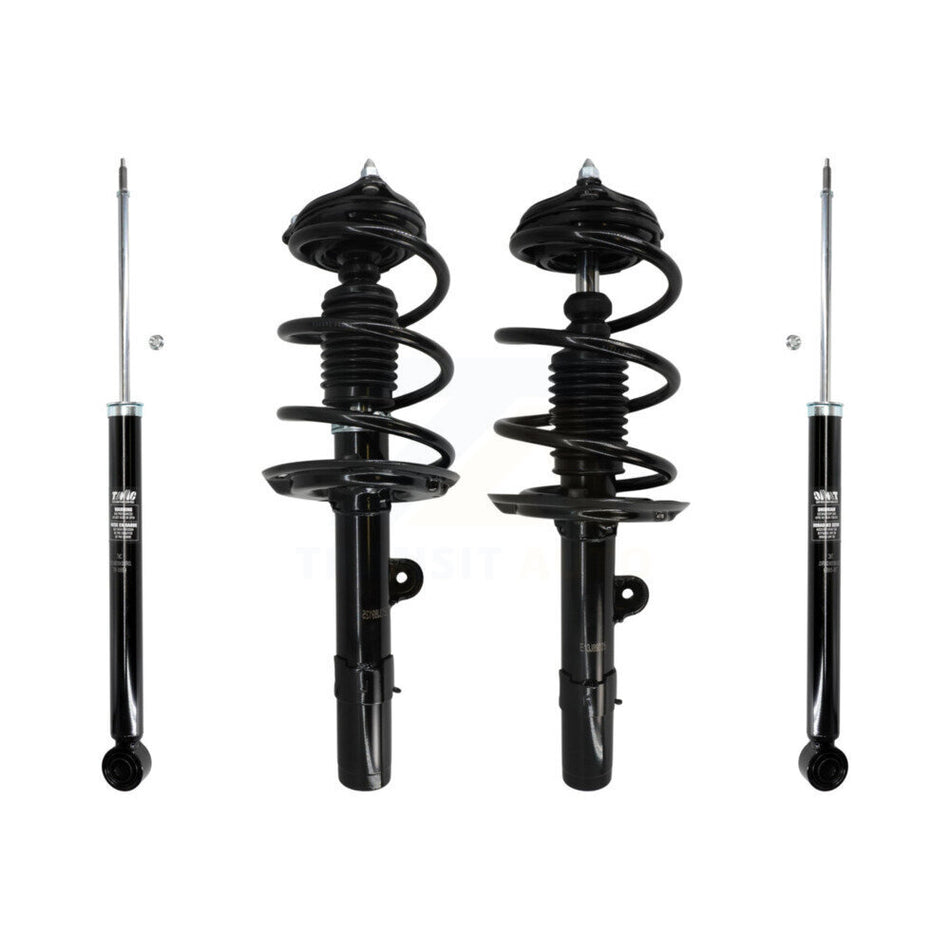 Front Rear Complete Shocks Strut & Coil Spring Assemblies Kit For Honda Accord 1.5L Only K78M-100488
