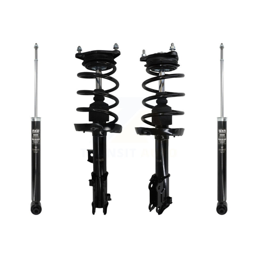 Front Rear Complete Shocks Strut Coil Spring Mount Assemblies Kit For 2014-2019 Kia Soul K78M-100495