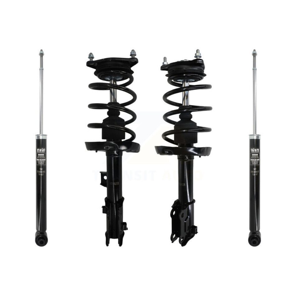 Front Rear Complete Shocks Strut Coil Spring Mount Assemblies Kit For 2014-2019 Kia Soul K78M-100495
