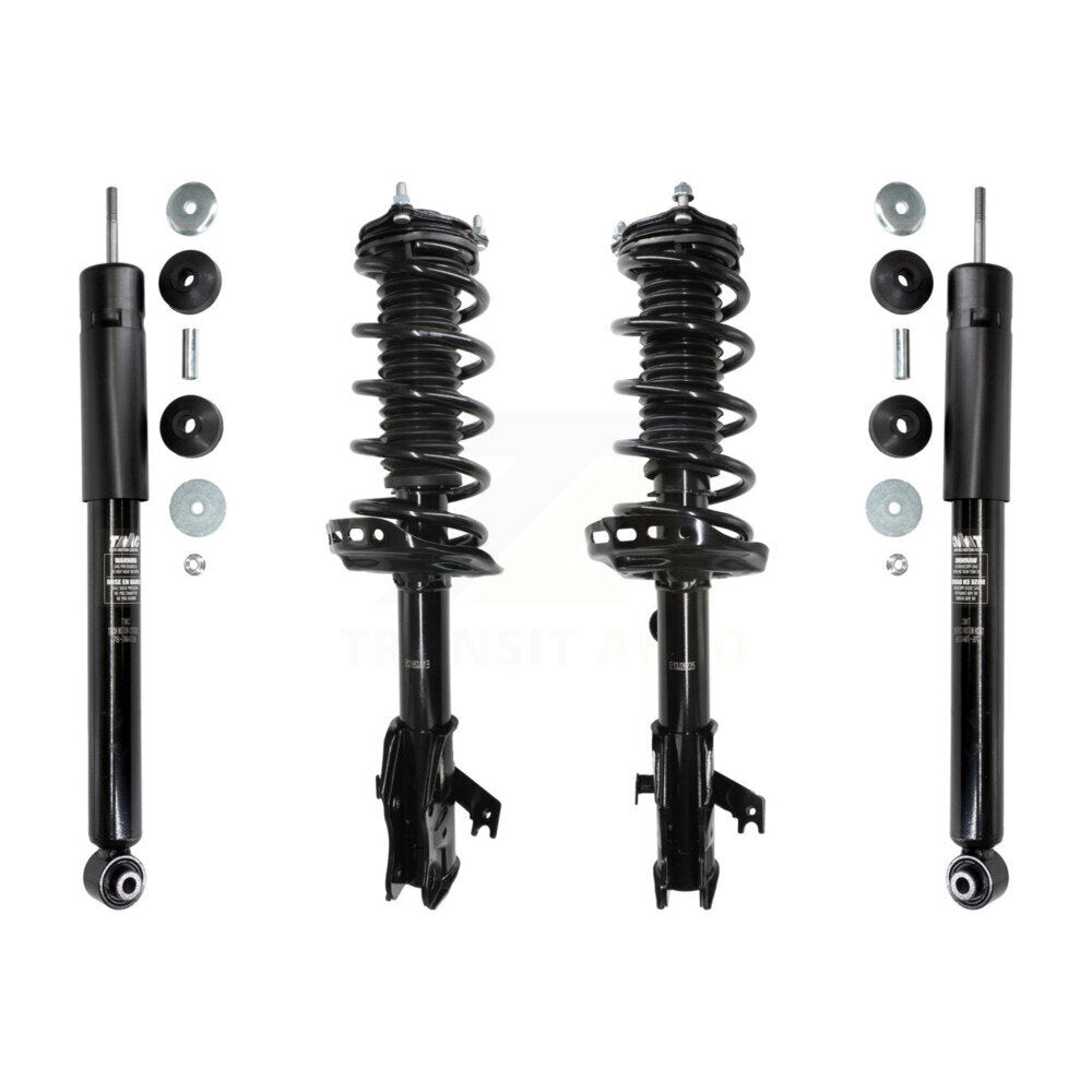 Front Rear Complete Shocks Strut And Coil Spring Assemblies Kit For 2013-2018 Acura RDX K78M-100497