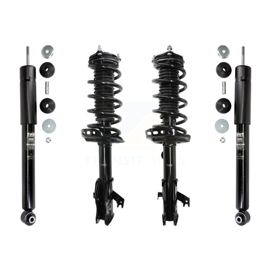 Front Rear Complete Shocks Strut And Coil Spring Assemblies Kit For 2013-2018 Acura RDX K78M-100497