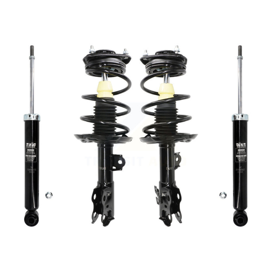 Front Rear Complete Shocks Strut And Coil Spring Mount Assemblies Kit For Toyota Corolla K78M-100499