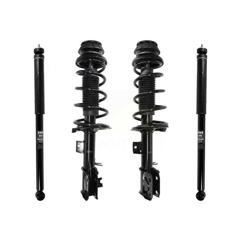 Front Rear Complete Shocks Strut And Coil Spring Mount Assemblies Kit For Suzuki SX4 K78M-100514