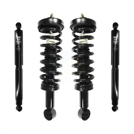 Front Rear Complete Shocks Strut And Coil Spring Kit For Ford F-150 Lincoln Mark LT RWD K78M-100521